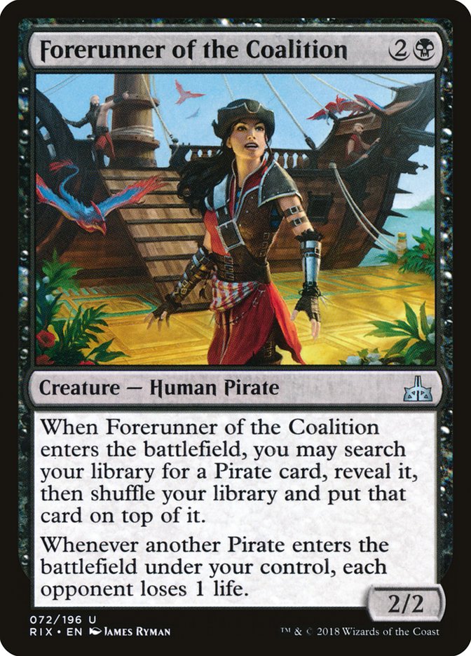 Forerunner of the Coalition [Rivals of Ixalan] | Card Merchant Takapuna