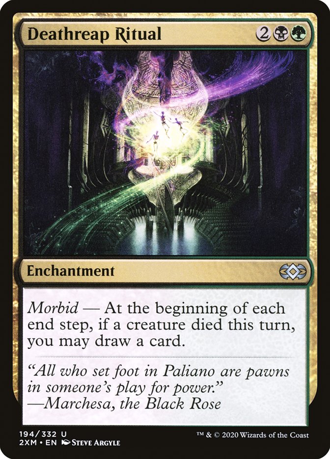 Deathreap Ritual [Double Masters] | Card Merchant Takapuna