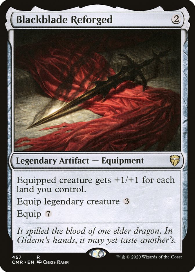 Blackblade Reforged [Commander Legends] | Card Merchant Takapuna