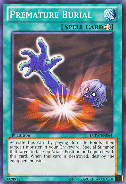 Premature Burial [LCJW-EN064] Common | Card Merchant Takapuna