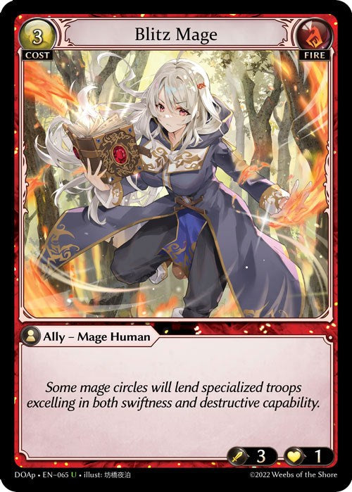 Blitz Mage (065) [Dawn of Ashes: Prelude] | Card Merchant Takapuna