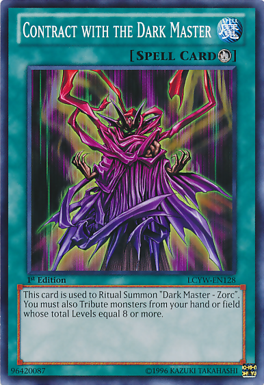Contract with the Dark Master [LCYW-EN128] Common | Card Merchant Takapuna