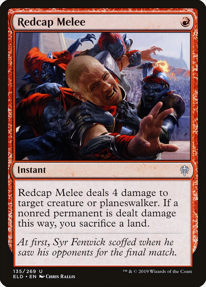Redcap Melee [Throne of Eldraine] | Card Merchant Takapuna