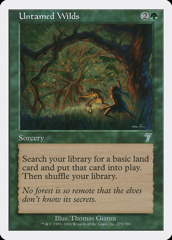 Untamed Wilds [Seventh Edition] | Card Merchant Takapuna