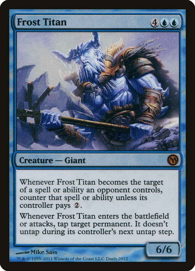 Frost Titan (Duels of the Planeswalkers Promos) [Duels of the Planeswalkers Promos 2011] | Card Merchant Takapuna