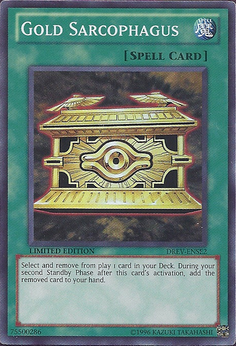 Gold Sarcophagus [DREV-ENSE2] Super Rare | Card Merchant Takapuna