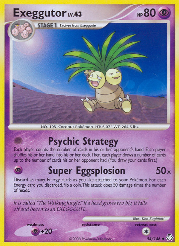 Exeggutor (54/146) [Diamond & Pearl: Legends Awakened] | Card Merchant Takapuna