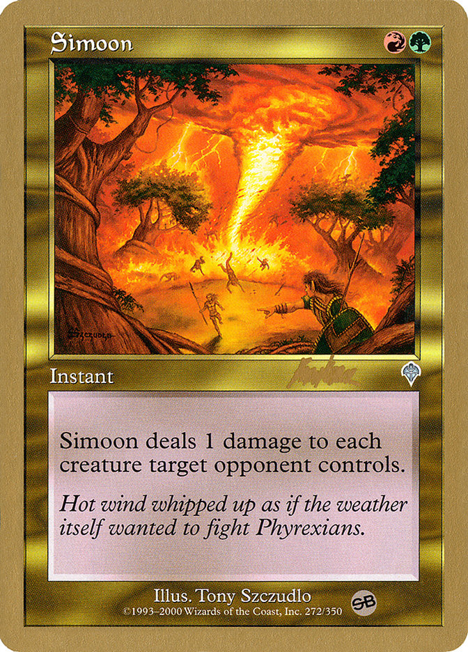 Simoon (Brian Kibler) (SB) [World Championship Decks 2002] | Card Merchant Takapuna