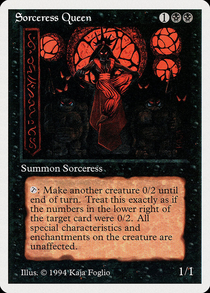 Sorceress Queen [Summer Magic / Edgar] | Card Merchant Takapuna