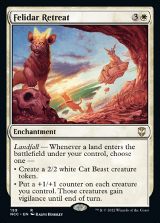 Felidar Retreat [Streets of New Capenna Commander] | Card Merchant Takapuna