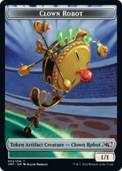 Clown Robot (002) // Treasure (013) Double-Sided Token [Unfinity Tokens] | Card Merchant Takapuna