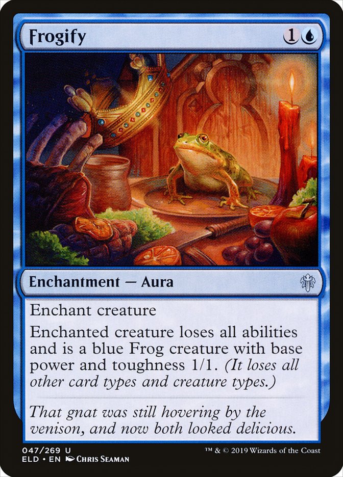 Frogify [Throne of Eldraine] | Card Merchant Takapuna