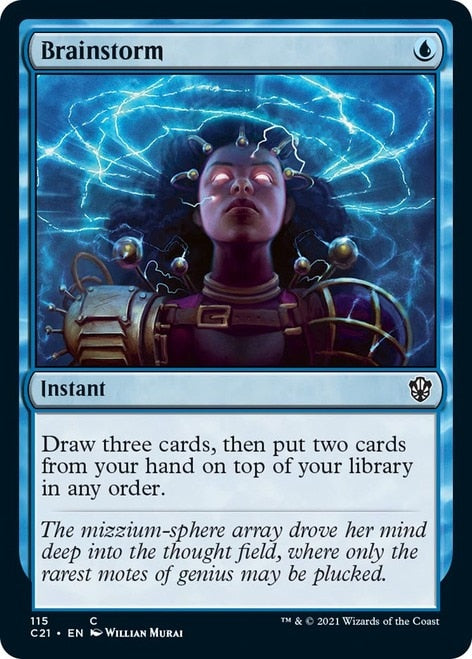 Brainstorm [Commander 2021] | Card Merchant Takapuna