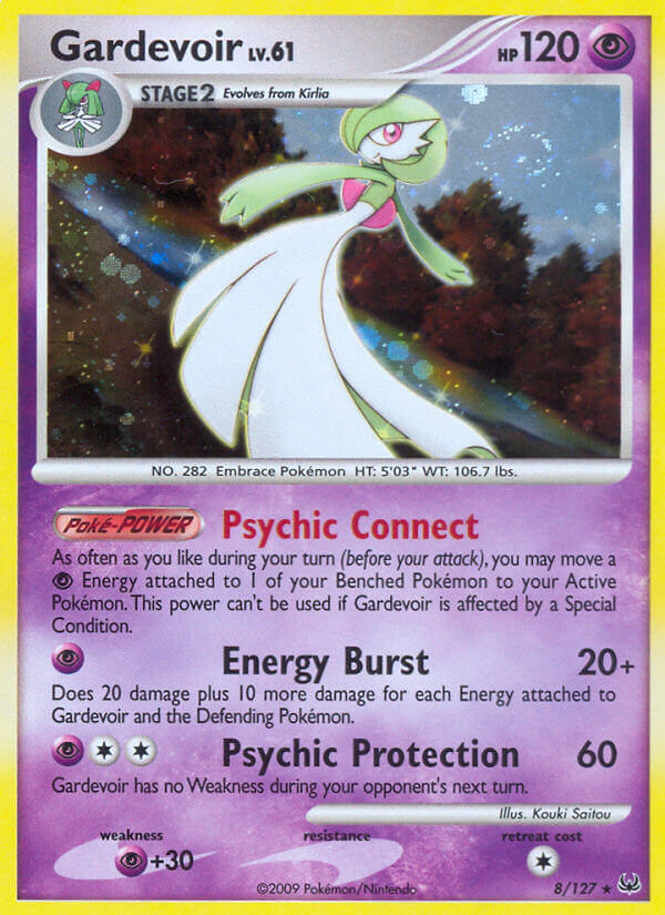 Gardevoir (8/127) (Theme Deck Exclusive) [Platinum: Base Set] | Card Merchant Takapuna