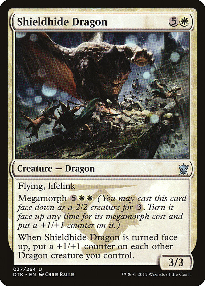 Shieldhide Dragon [Dragons of Tarkir] | Card Merchant Takapuna