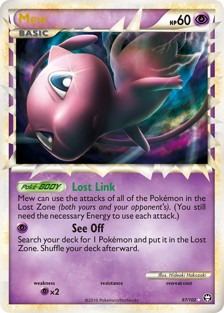 Mew (97/102) [HeartGold & SoulSilver: Triumphant] | Card Merchant Takapuna