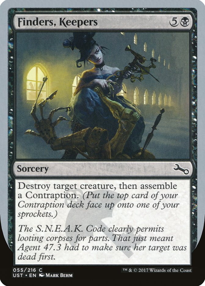 Finders, Keepers [Unstable] | Card Merchant Takapuna