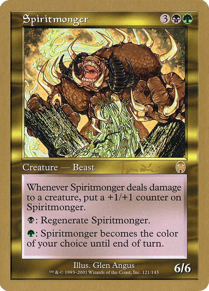 Spiritmonger (Jan Tomcani) [World Championship Decks 2001] | Card Merchant Takapuna