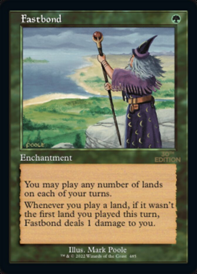 Fastbond (Retro) [30th Anniversary Edition] | Card Merchant Takapuna