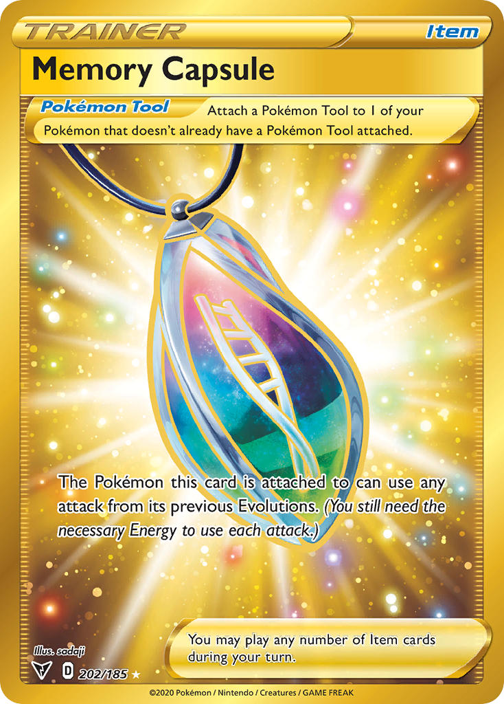 Memory Capsule (202/185) [Sword & Shield: Vivid Voltage] | Card Merchant Takapuna