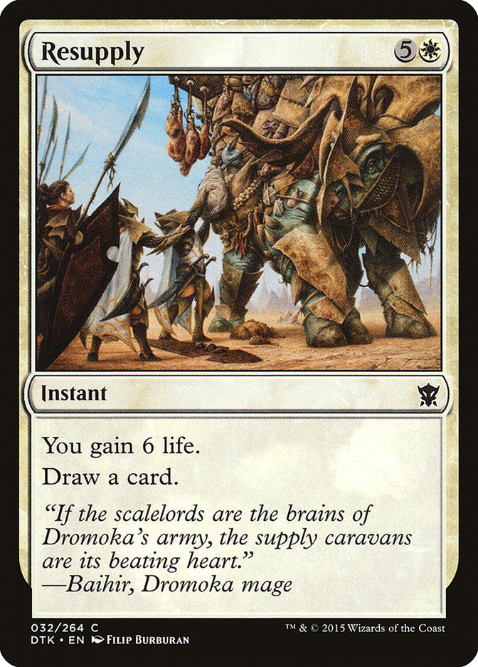 Resupply [Dragons of Tarkir] | Card Merchant Takapuna