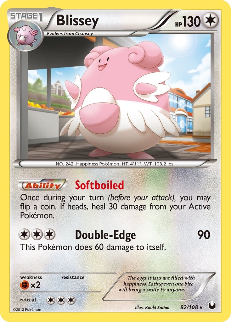 Blissey (82/108) (Battle Arena Deck Exclusive) (Theme Deck Exclusive) [Black & White: Dark Explorers] | Card Merchant Takapuna