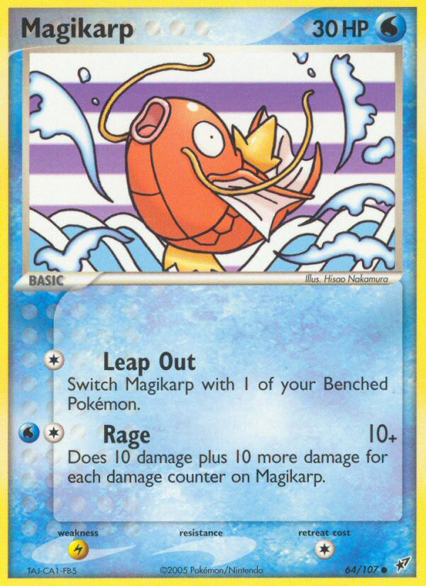 Magikarp (64/107) [EX: Deoxys] | Card Merchant Takapuna