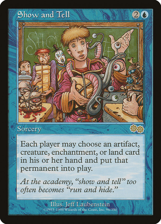 Show and Tell [Urza's Saga] | Card Merchant Takapuna