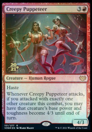 Creepy Puppeteer [Innistrad: Crimson Vow Prerelease Promos] | Card Merchant Takapuna