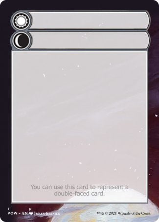 Helper Card (1/9) [Innistrad: Crimson Vow Tokens] | Card Merchant Takapuna