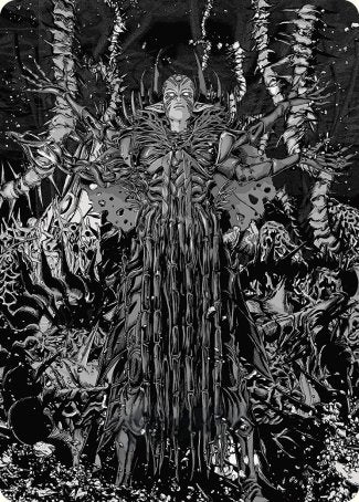 Nissa, Ascended Animist Art Card [Phyrexia: All Will Be One Art Series] | Card Merchant Takapuna