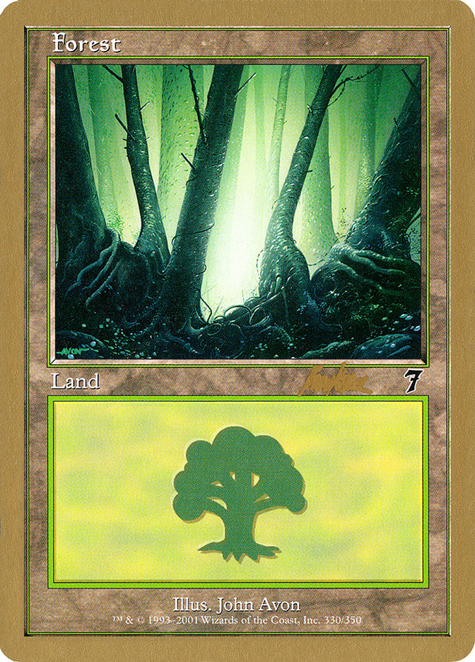 Forest (bk330) (Brian Kibler) [World Championship Decks 2002] | Card Merchant Takapuna