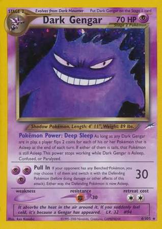 Dark Gengar (6/105) [Neo Destiny Unlimited] | Card Merchant Takapuna