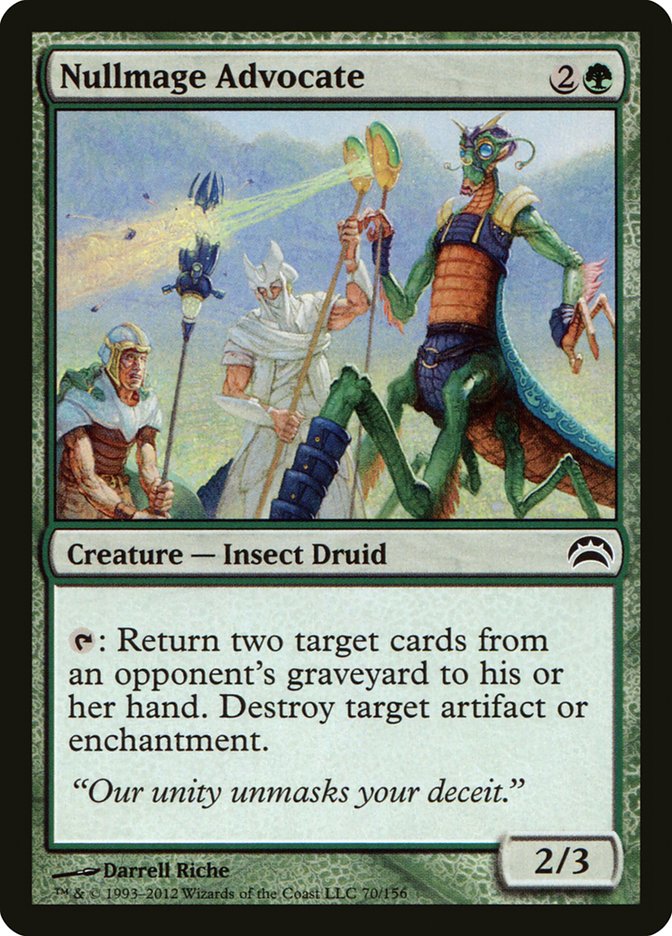 Nullmage Advocate [Planechase 2012] | Card Merchant Takapuna
