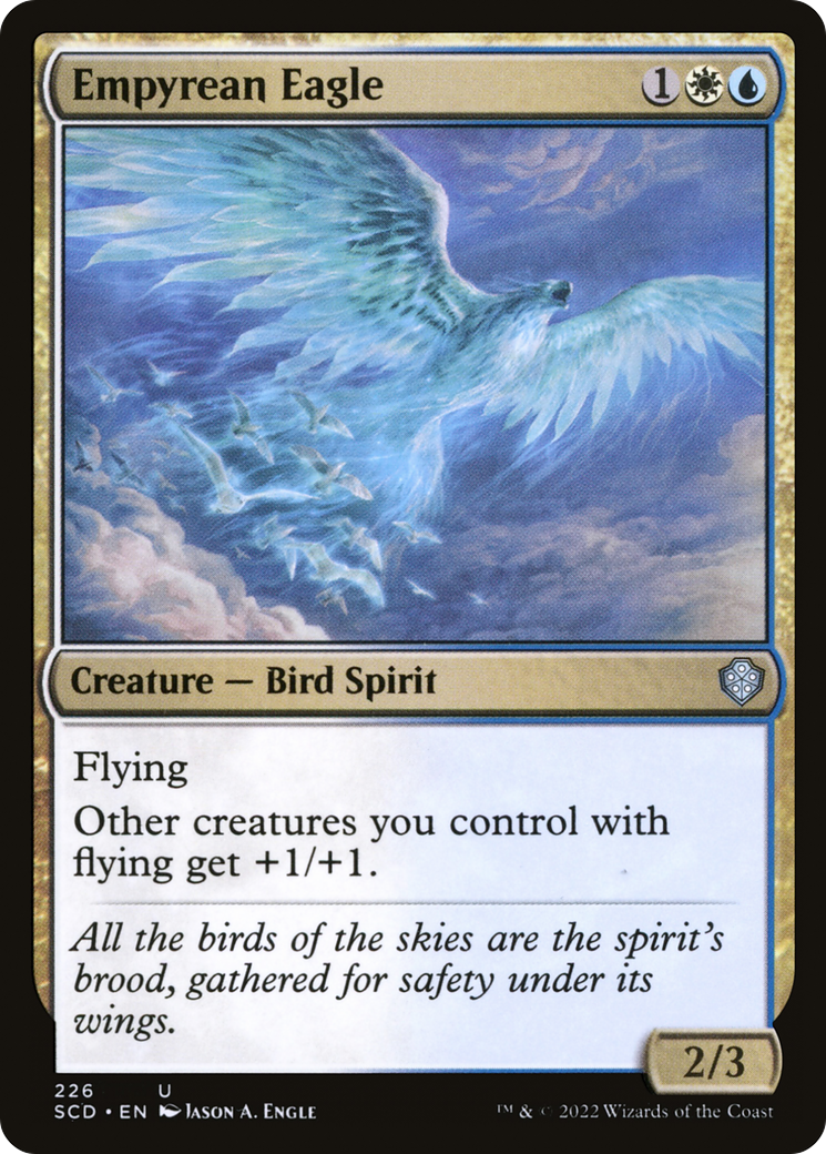 Empyrean Eagle [Starter Commander Decks] | Card Merchant Takapuna