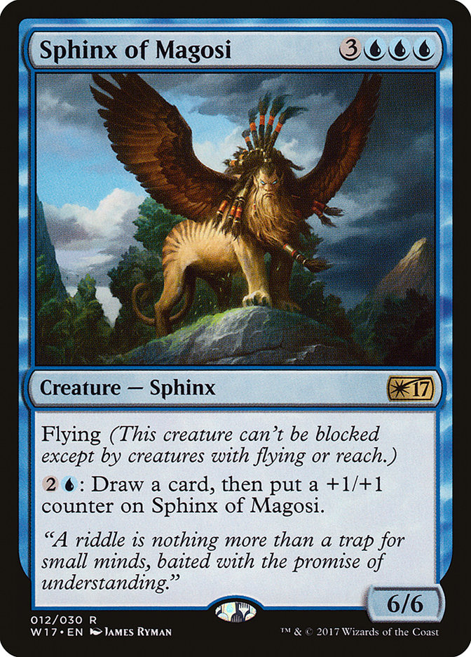 Sphinx of Magosi [Welcome Deck 2017] | Card Merchant Takapuna