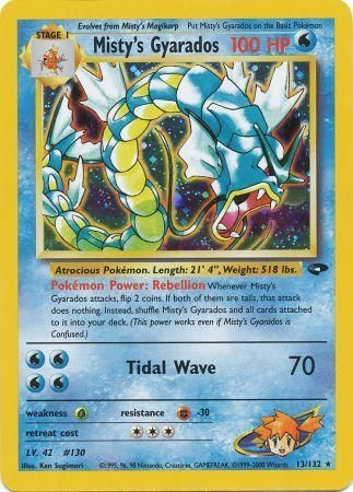 Misty's Gyarados (13/132) [Gym Challenge Unlimited] | Card Merchant Takapuna