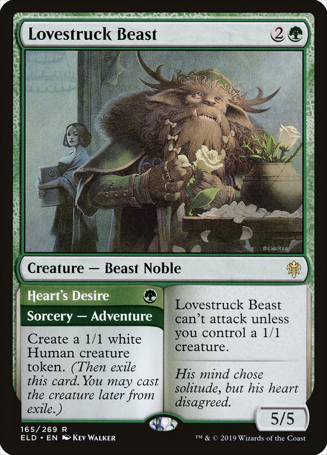 Lovestruck Beast // Heart's Desire [Throne of Eldraine] | Card Merchant Takapuna