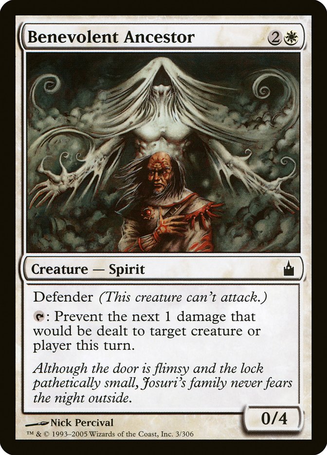 Benevolent Ancestor [Ravnica: City of Guilds] | Card Merchant Takapuna