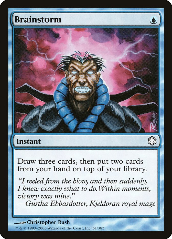 Brainstorm [Coldsnap Theme Decks] | Card Merchant Takapuna