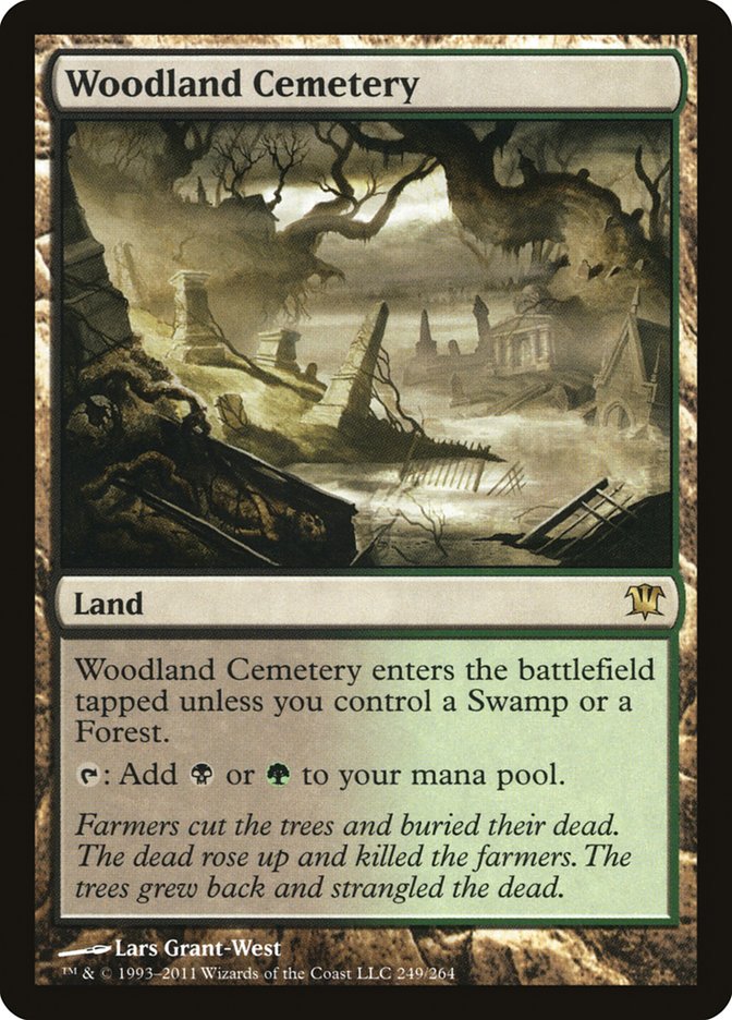 Woodland Cemetery [Innistrad] | Card Merchant Takapuna