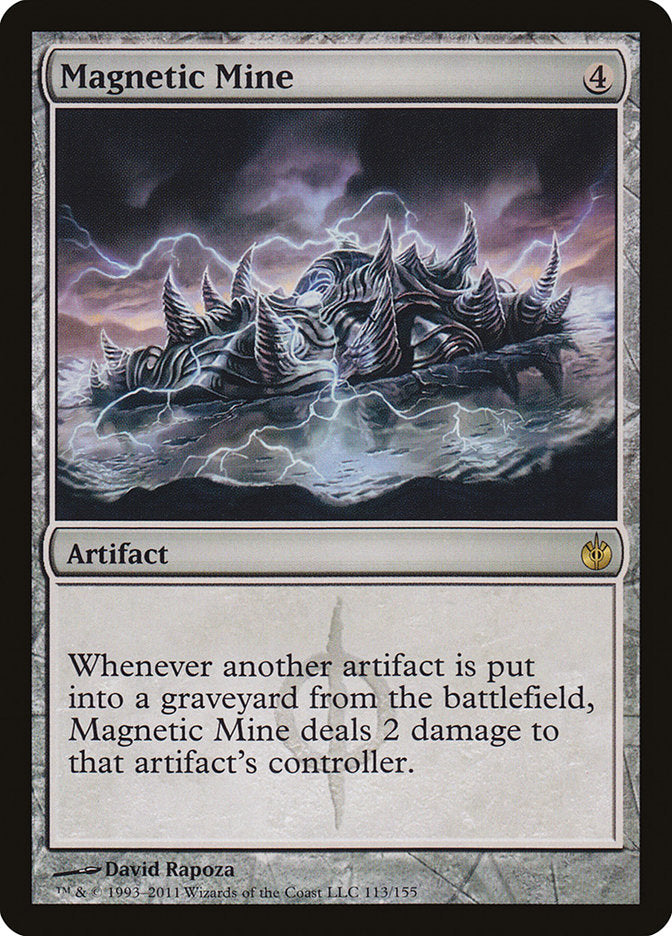 Magnetic Mine [Mirrodin Besieged] | Card Merchant Takapuna