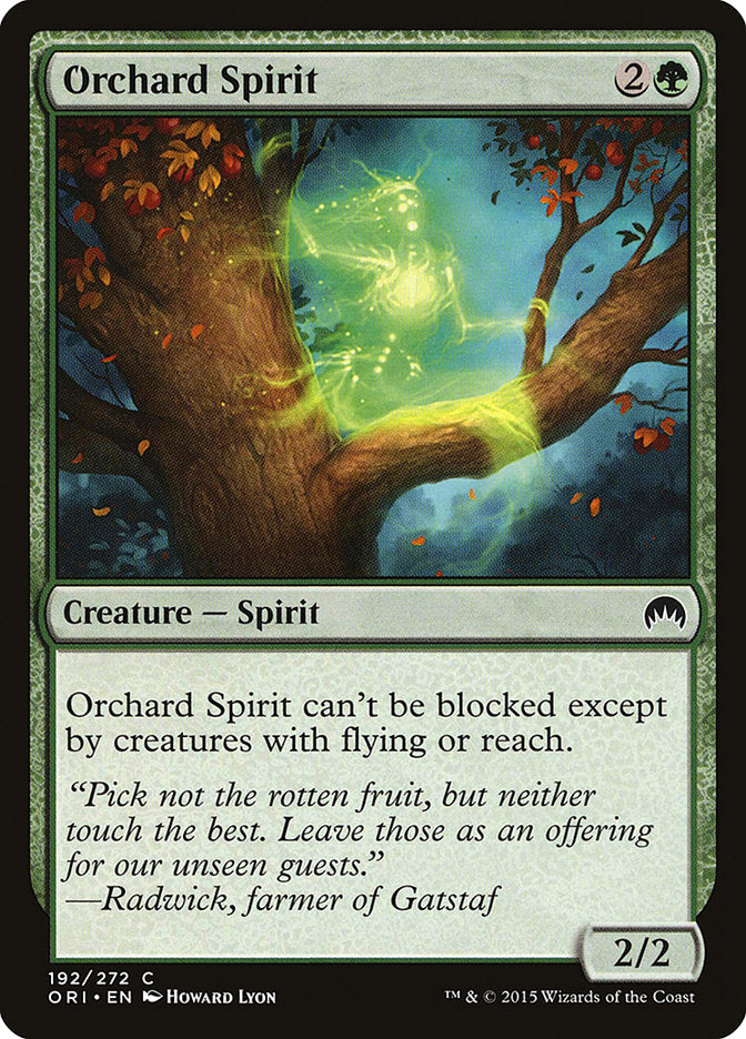 Orchard Spirit [Magic Origins] | Card Merchant Takapuna