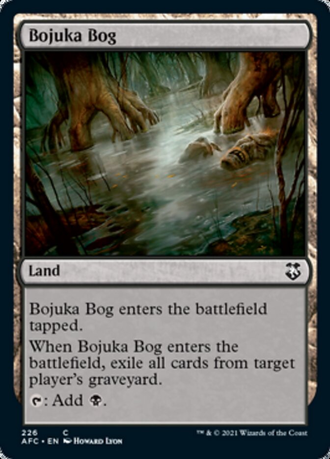 Bojuka Bog [Dungeons & Dragons: Adventures in the Forgotten Realms Commander] | Card Merchant Takapuna