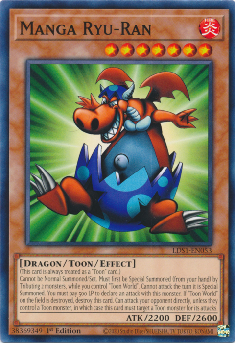 Manga Ryu-Ran [LDS1-EN053] Common | Card Merchant Takapuna