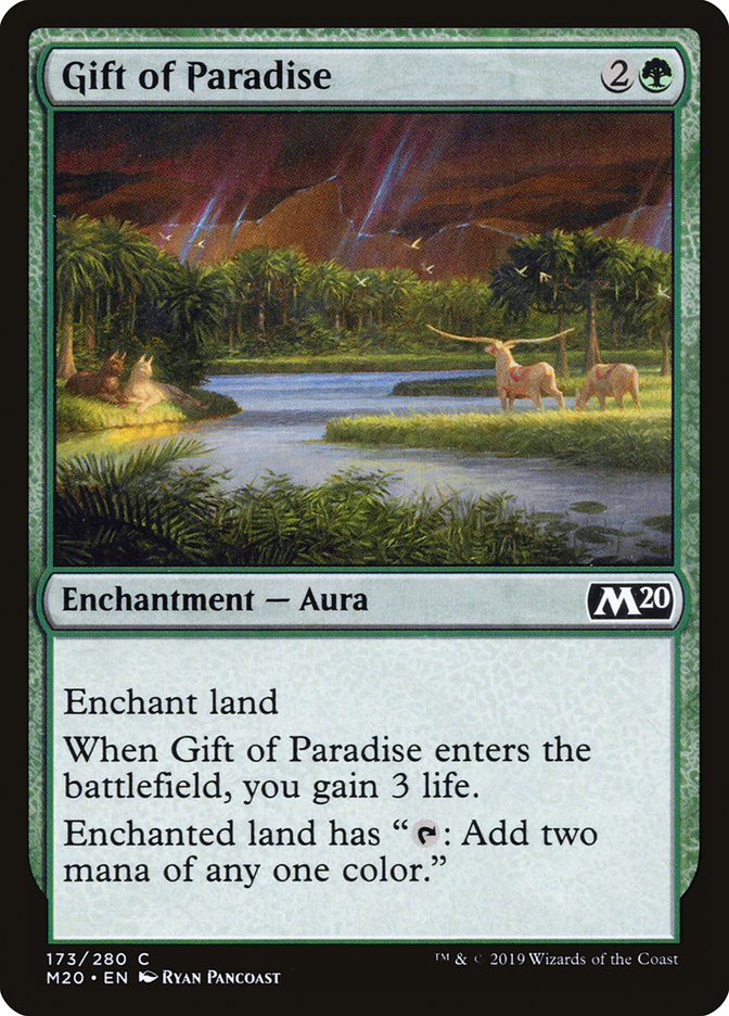Gift of Paradise [Core Set 2020] | Card Merchant Takapuna