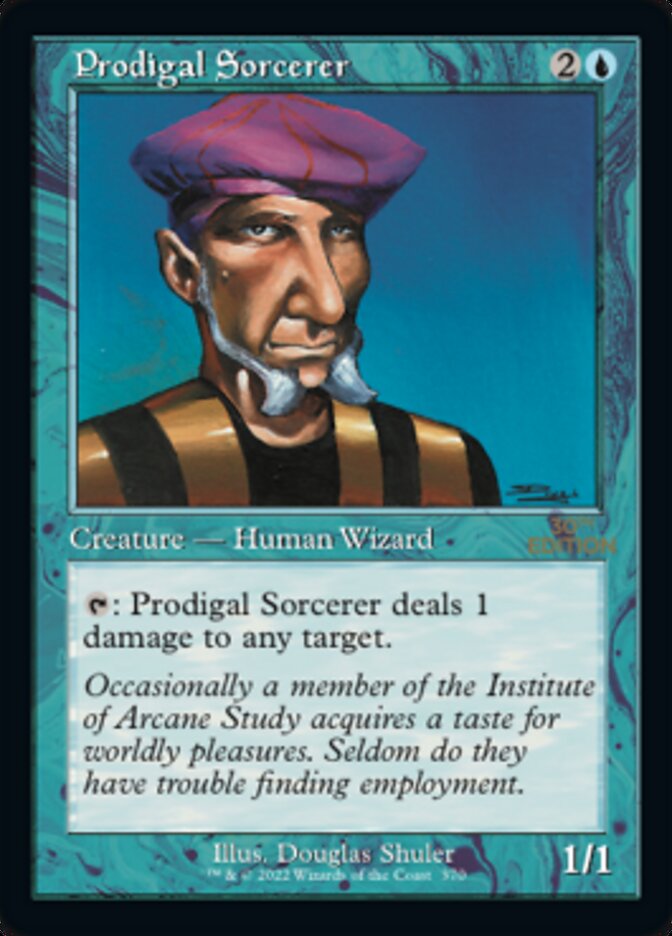 Prodigal Sorcerer (Retro) [30th Anniversary Edition] | Card Merchant Takapuna