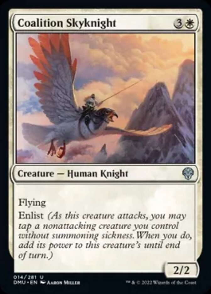 Coalition Skyknight [Dominaria United] | Card Merchant Takapuna