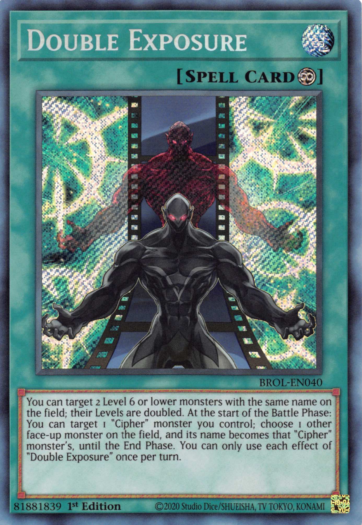 Double Exposure [BROL-EN040] Secret Rare | Card Merchant Takapuna