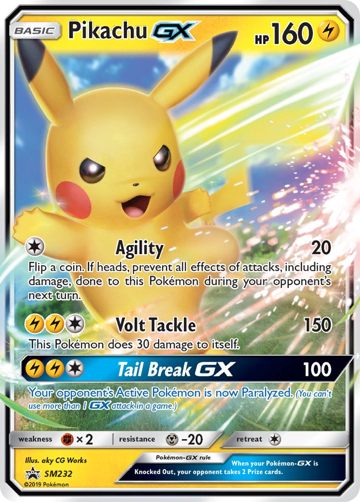 Pikachu GX (SM232) [Sun & Moon: Black Star Promos] | Card Merchant Takapuna